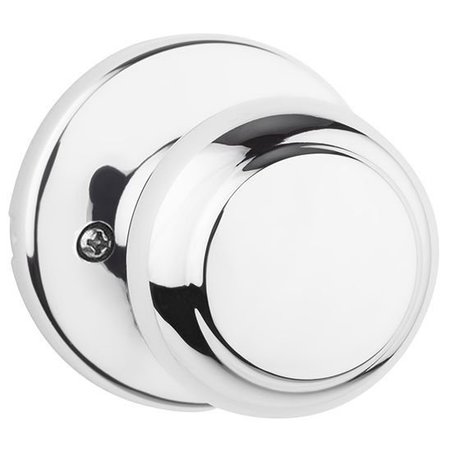 KWIKSET Cove Half Dummy Knob, Bright Polished Chrome 488CV-26